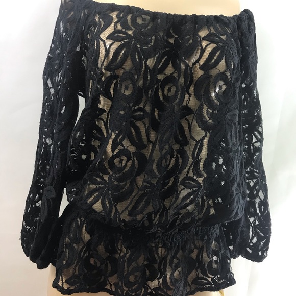 INC International Concepts Tops - NWT INC 🍷🍷stylish chic sexy Lace Blouse.
